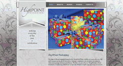 Desktop Screenshot of highpointpackaging.com