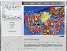 Tablet Screenshot of highpointpackaging.com